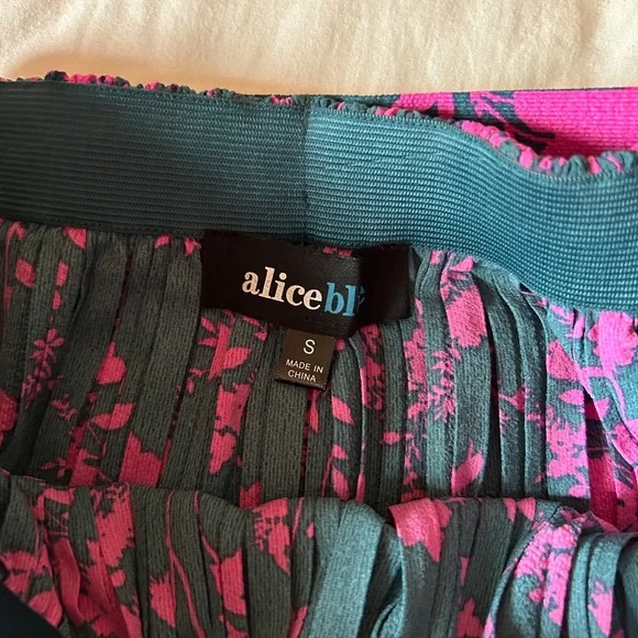 green & pink midi skirt - Picture 5 of 5